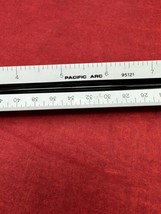 Pacific Arc Architect Ruler 95120 JAPAN Drafting Scale Triangle Triangul... - £9.30 GBP