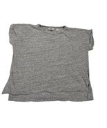 Women&#39;s Vineyard Vines Medium Gray Crop Pocket T-shirt Excellent Condition - €12,65 EUR