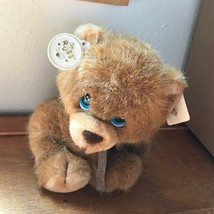 Gently Used RUSS Soft ‘n Suede Plush SANDY BEAR Stuffed Animal – 7 inche... - $14.89