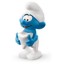 Schleich Smurf With Tooth Figure 20820 NEW IN STOCK - $21.99