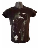 Tultex Girly MICHAEL JACKSON T-shirt Women/Juniors Small. Glove Pose. Ki... - £15.27 GBP