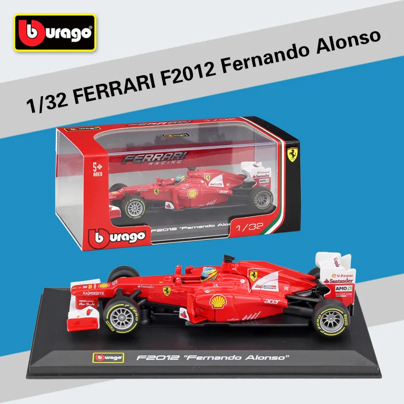 Bburago 1:32  SF16-H F1 Racing Simulation Alloy Car Model Raikkonen Vettel Car C - £105.36 GBP