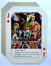 Alien Poker Pinball Flyer Original 1980 Foldout Brochure Space Martians - $46.80