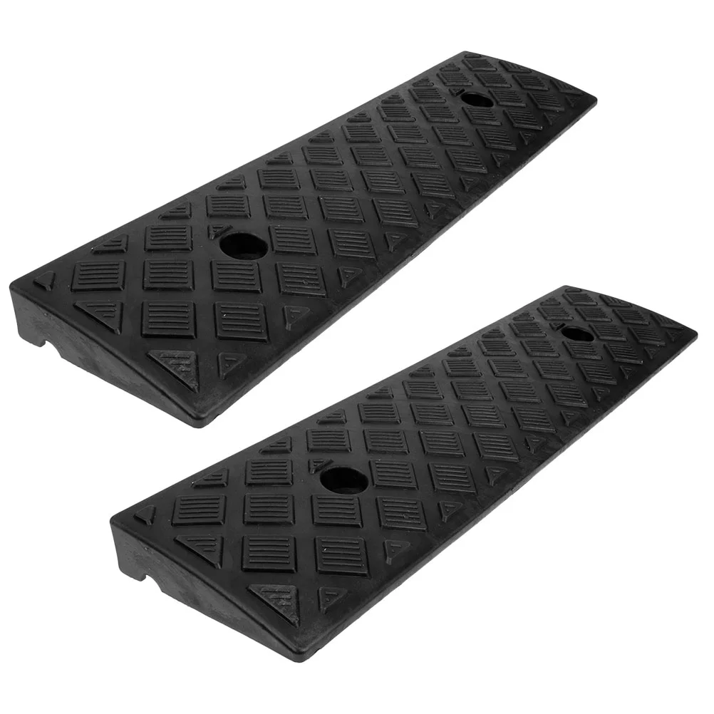 2 Pcs Shed Ramps - Lawn Mower, Vehicle, Threshold, Wheelchairs, Car, Truck Loa - £17.27 GBP