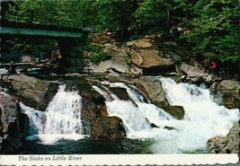 Sinks On Little River Great Smoky Mtn. National Park Postcard TN Tenness... - $12.16