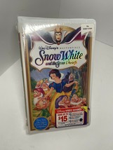 NEW SEALED Snow White and the Seven Dwarfs (VHS, 1994, Deluxe) RARE FIND - £14.75 GBP