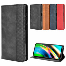 F LG Stylo 7 Moto G Play/Power/Stylus Leather Wallet Flip Stand Phone Case Cover - £45.74 GBP