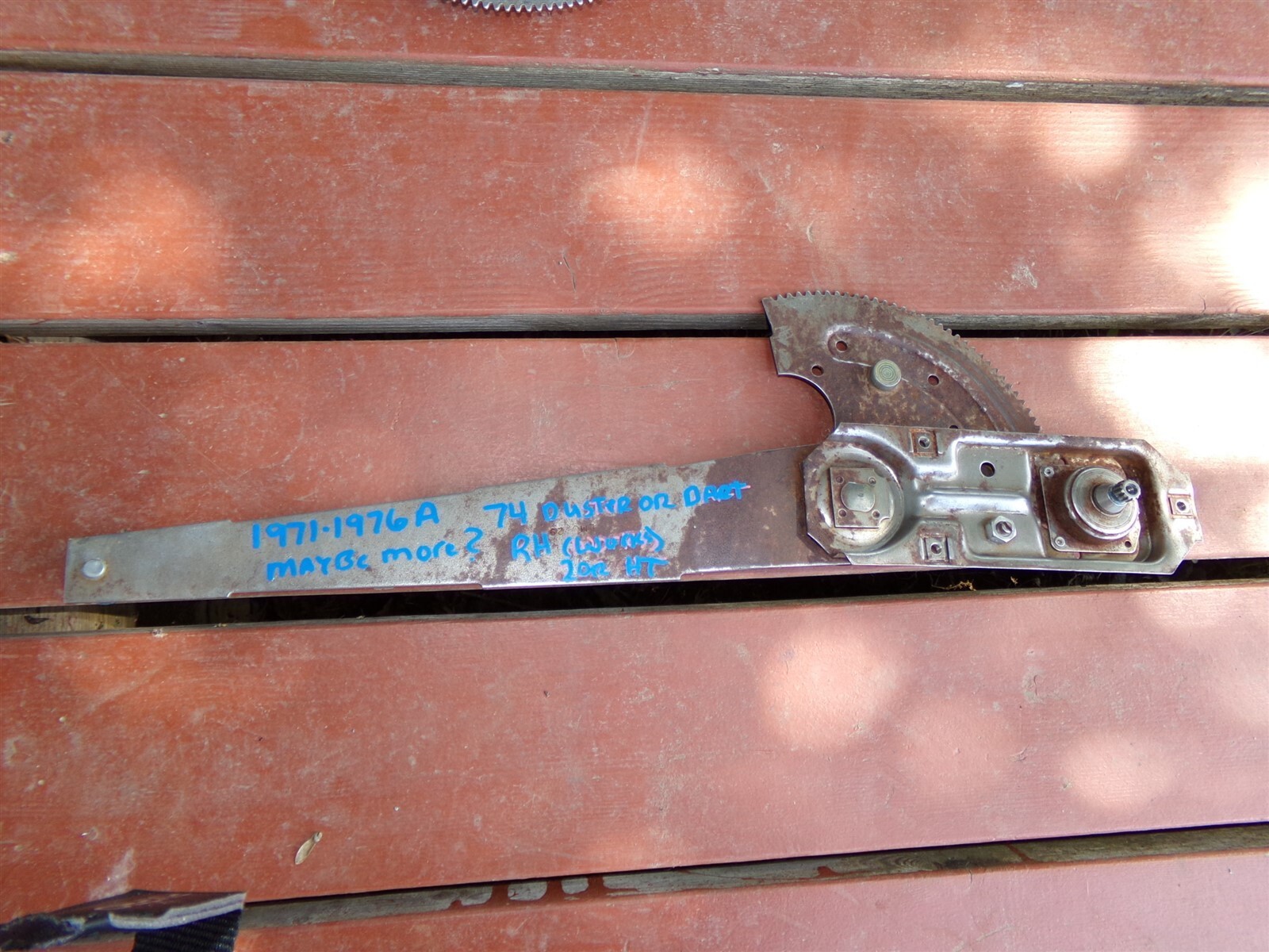 1974 Plymouth Duster RH Door Window Regulator OEM Dodge Dart 71 72 76 75 76 - $179.98
