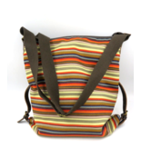 Ceannis Multicolor Striped Shoulder Bag Sweden 14x14x5 - £19.63 GBP