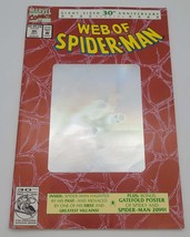Web of Spider Man Comic No. 90, Jul 30th Anniversary Silver Holo and Poster - $6.93