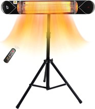 Electric Heater Outdoor – Portable Outside Heater With Stand – 1500W - £282.29 GBP