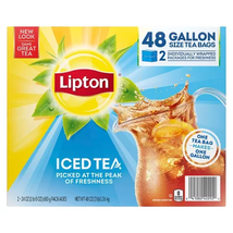 Lipton Iced Tea, Gallon Size Tea Bags (48 Ct.) - $32.03