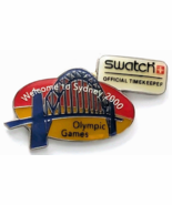 Sydney 2000 Olympic Games Pin Swatch Official Timekeeper Sponsor Harbour... - $17.68 CAD