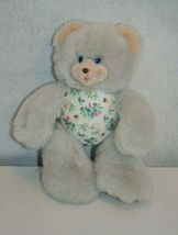 Vtg Fisher Price Briarberry Berryann Bear Plush Animal 1998 Blue Purple - £39.27 GBP