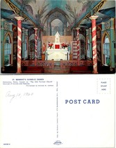 Hawaii Honaunau Kona St. Benedict&#39;s Catholic Church Old Painted Church Postcard - £7.49 GBP