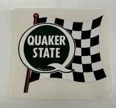 Vintage Sticker Decal 1970&#39;s Quaker State - $11.83