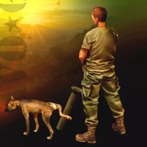 1/35 Resin Model Kit Vietnam War US Army Soldier with Dog Unpainted - £7.36 GBP