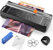 A4 Thermal Laminator With Pouches: Imlike 9&quot; Photo Laminating, And Office. - $44.98