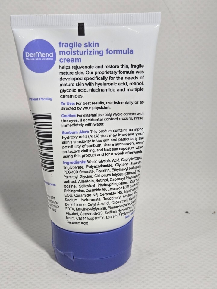 Dermend Fragile Skin Moisturizing Formula Cream, 4.5 Oz Item image 3