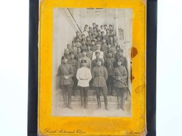 Antique Douste Mohammed Khan Tehran Photograph with Persian Army - £206.30 GBP