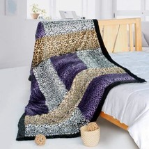 Onitiva - [Time Travel] Patchwork Throw Blanket (61 by 86.6 inches) - £63.30 GBP