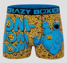 Crazy Boxer Colorful Sesame Street Cookie Monster Boxer Briefs Mn&#39;s NWT - $16.19