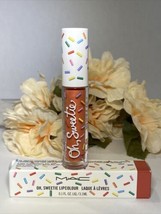 Mac Oh Sweetie Lipcolour Color Gloss -Creamy Peach Pie- FS NIB Auth Fast... - $9.85