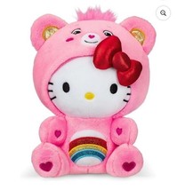 Hello Kitty Dressed As Cheer Bear Care Bears 9&quot; Fun-Size Plush - Soft &amp; ... - $15.15