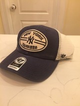 New York Yankees ‘47 Brand Adjustable Hat Cap Mvp Mesh Mlb Baseball - £15.82 GBP
