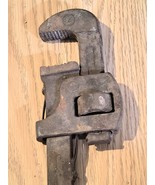 Vintage 14” Drop Forged Tool Steel Adjustable Pipe Wrench - $467.04 MXN
