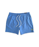 Brooks Brothers Blue 5&quot; Emb Montauk Swim Trunk Shorts, L Large 7027-10 - £69.70 GBP