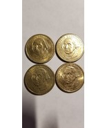 SET of 4 RARE Antique George Washington $1 Dollar Coins 1789-1797 - 2007 P and D