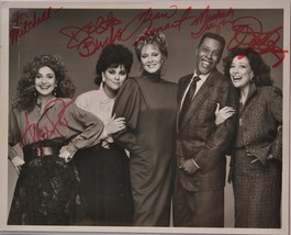 Designing Women Cast Signed Photo X5 - Dixie Carter, Jean Smart, Annie Potts, De - £231.01 GBP