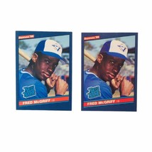 Fred Mc Griff Rookie Card 1986 Donruss Toronto Blue Jay Vintage Baseball Rated Rc - £18.92 GBP