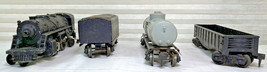 Vintage Lionel 1110 Die-cast 2-4-2 Locomotive &amp; Tender SET - £77.81 GBP