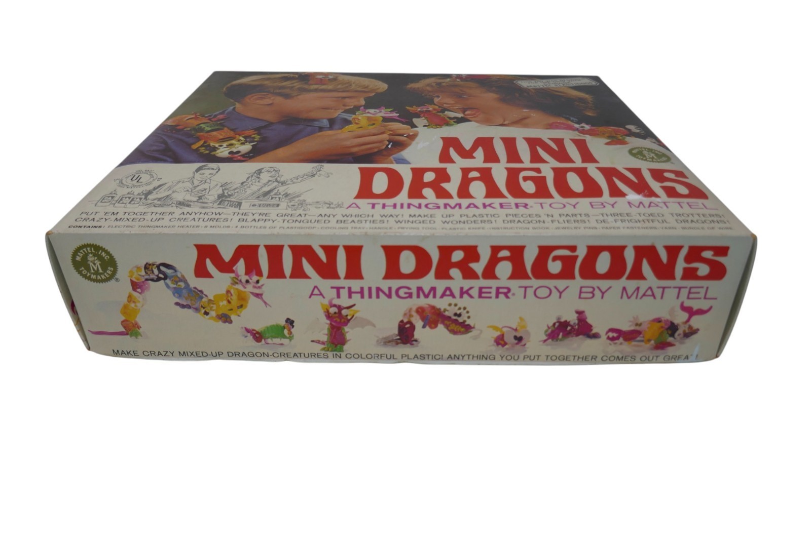Mattel 1967 Mini Dragons Thingmaker Toy Maker No 4502 Item image 11