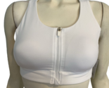 NWT Tek Gear White Racer Back Sports Bra Size M - $18.99