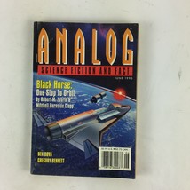 June 1995 Analog Science Fiction Fact Magazine BlackHorse BenBova GregoryBennett - £8.78 GBP