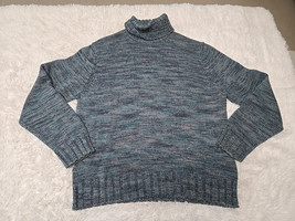 Vintage Banana Republic Turtleneck XL Sweater Heavy Mens Fisherman Knit ... - $23.06