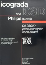 Wim Crouwel # Icograda Icsid And Philips # 1982, B - £113.17 GBP
