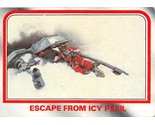 1980 Topps Star Wars #45 Escape From Icy Peril Snowspeeder Skywalker D - $0.89