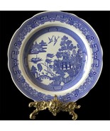 The Spode Blue Room Collection WILLOW Dinner Plate, 10 1/4&quot; Diameter NWOT - $66.07 CAD