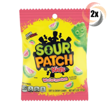 2x Bags Sour Patch Kids Watermelon Flavor Soft &amp; Chewy Gummy Candy | 5oz - £9.04 GBP