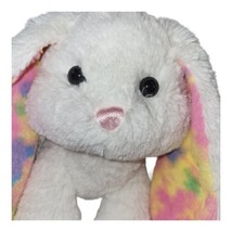 Aurora World Plush Bunny Rabbit White Trixie Tie Dye Lop Ears Stuffed Animal 10&quot; - £8.26 GBP