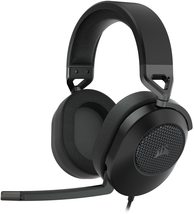 Corsair HS65 SURROUND Gaming Headset (Leatherette Memory Foam Ear Pads, ... - $110.41