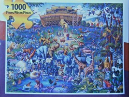 Noah&#39;s Ark 1000 Piece Jigsaw Puzzle + Poster by Eric Dowdle NEW - $29.99