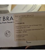 Newport Brass 5-1622BP/26 Balanced Pressure Tub &amp; Shower Diverter Plate ... - $438.36 CAD