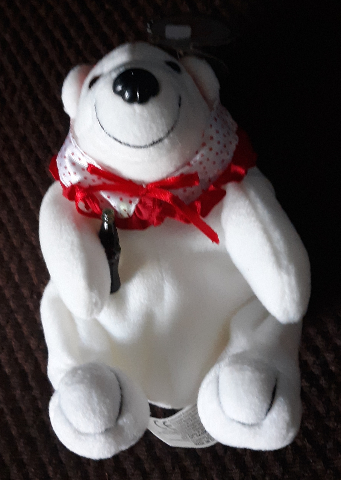 Primary image for Collectable Coca Cola Plush White Mother Polar Bear