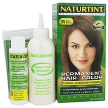 Naturtint Permanent Hair Colorant 6N Dark Blonde, 4.5 Ounces - £15.49 GBP