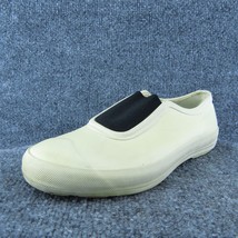 Hunter  Women Loafer Shoes White Rubber Slip On Size 7 Medium - $29.69